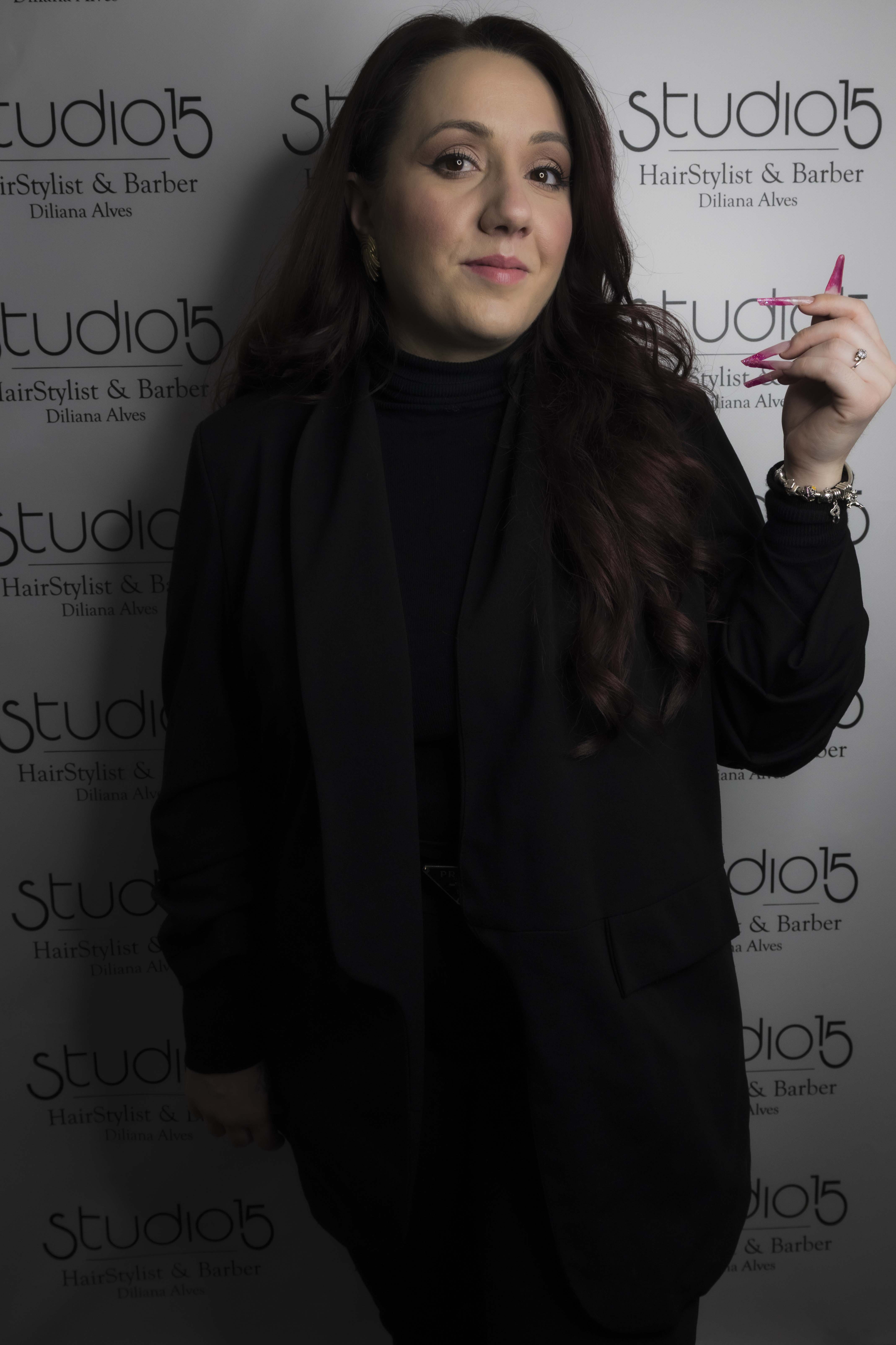 Portrait Diliana avec bâche Studio15